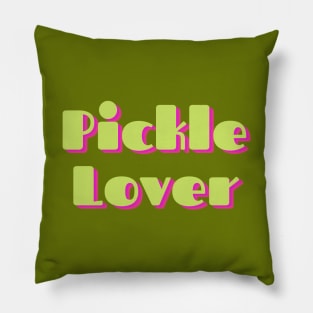 Pickle Lover Pillow