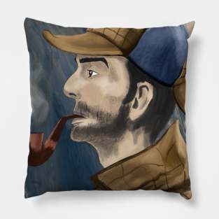 Sherlock Holmes Pillow