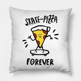 Skate and pizza | love pizza forever | pizza lover | pizza | skating Pillow