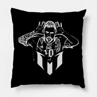 Leo messi funny celebrate Pillow