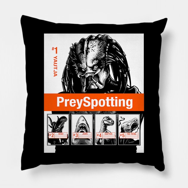 PreySpotting Pillow by BER