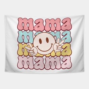 Mama Mama Smiley Face Tapestry