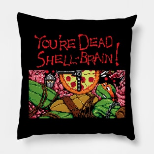 Turtle Gaiden Game Over Pillow