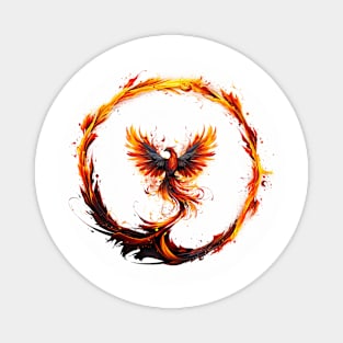 Phoenix Ring Magnet