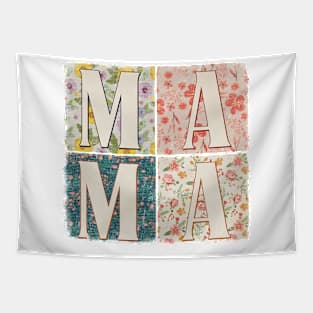 Retro Boho Mama, Boho Mama, Mother's Day Tapestry