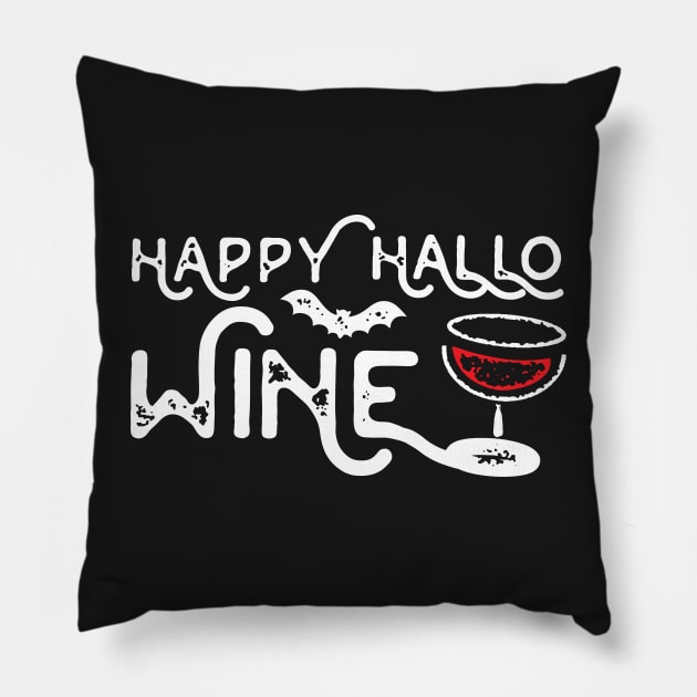 Happy Hallo Wine Pillow by BraaiNinja