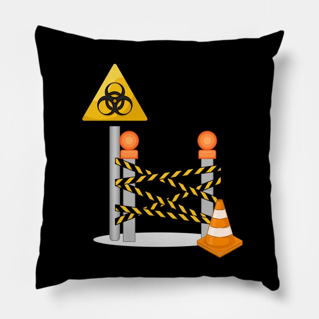 Danger Pillow by ZulfaHusein