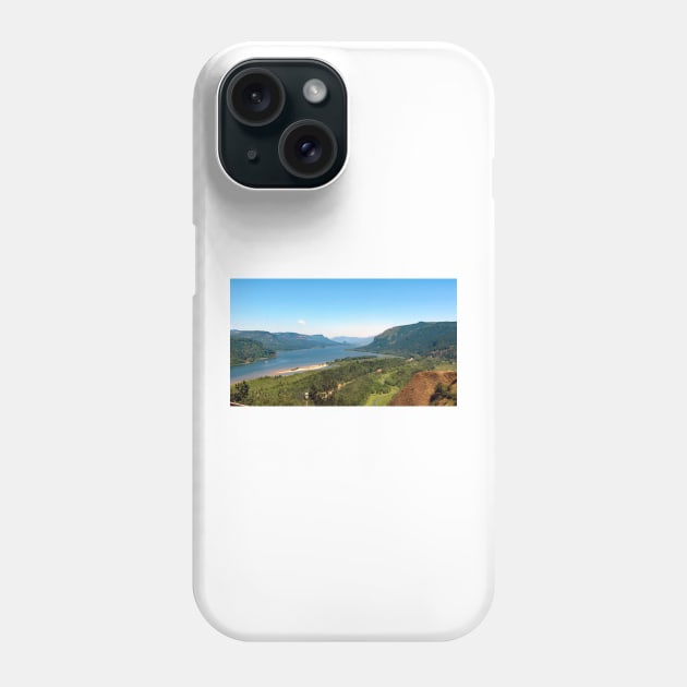 Columbia River Gorge Oregon Phone Case by supernova23