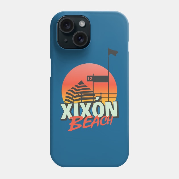 Xixón Beach Phone Case by Darío Lafuente