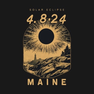 Solar eclipse apparel Maine T-Shirt