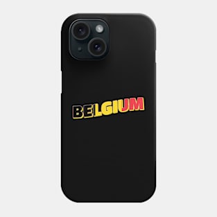 Belgium Vintage style retro souvenir Phone Case