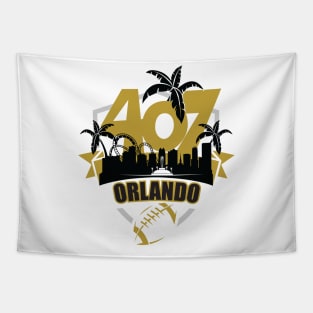 407 Orlando Football color Tapestry