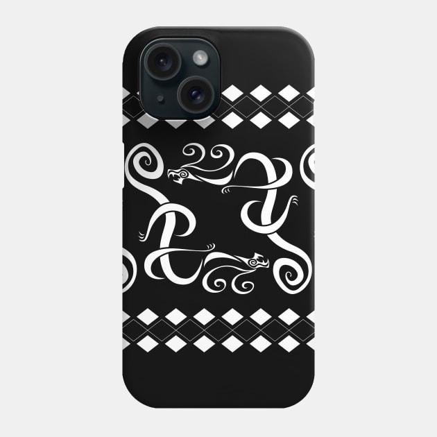 Draken (Dragon Pattern) Phone Case by loonylunaART