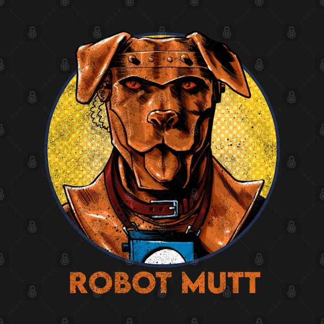 Robot Mutt - distressed by ThirteenthFloor