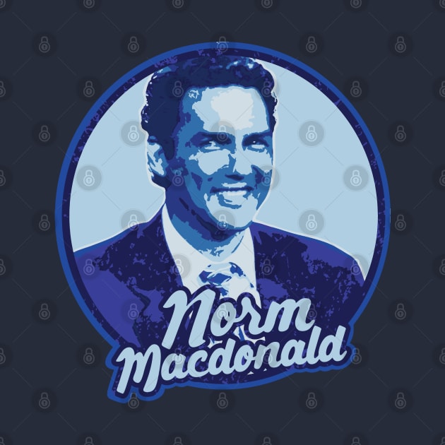 Norm MacDonald Vintage Fan Art by Trendsdk