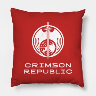 Crimson Republic Pillow