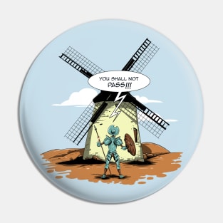 Defender of La Mancha Pin