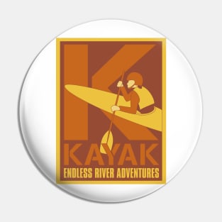 Kayak Endless River Adventures Pin