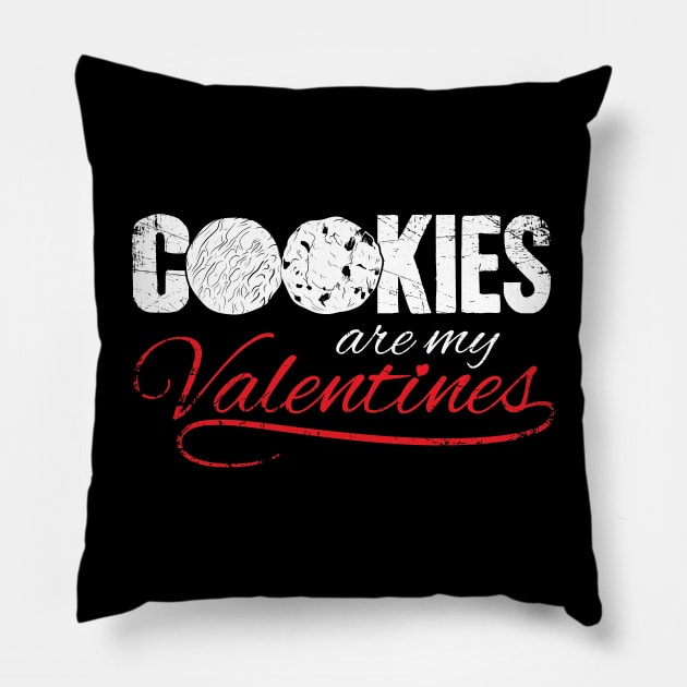 Cookies are my valentines Pillow by captainmood