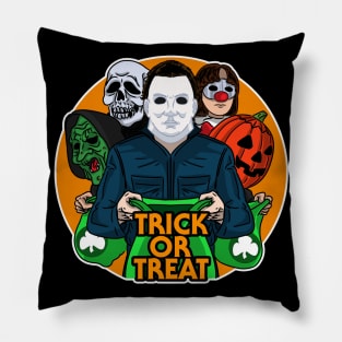 Halloween trick or treat Pillow