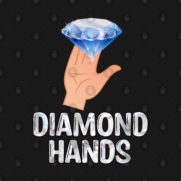 Diamond Hands - Funny Stock Market Hodl Day Trader Stonk Trading by Trade Theory