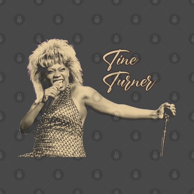 tina turner - vintageretro art by NYINDIRPROJEK