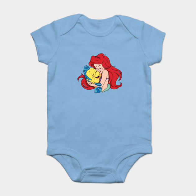 little mermaid onesie