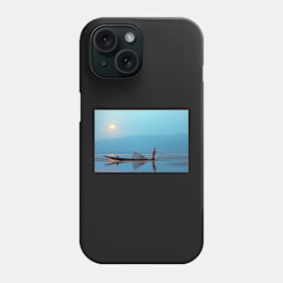 Inle Dawn. Phone Case