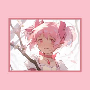 Madoka Kaname Puella magi madoka magica T-Shirt