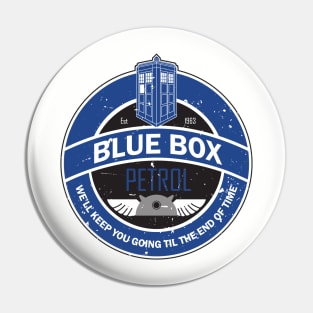 Blue Box Petrol Pin