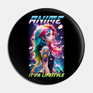 Anime It's a Lifestyle Pin