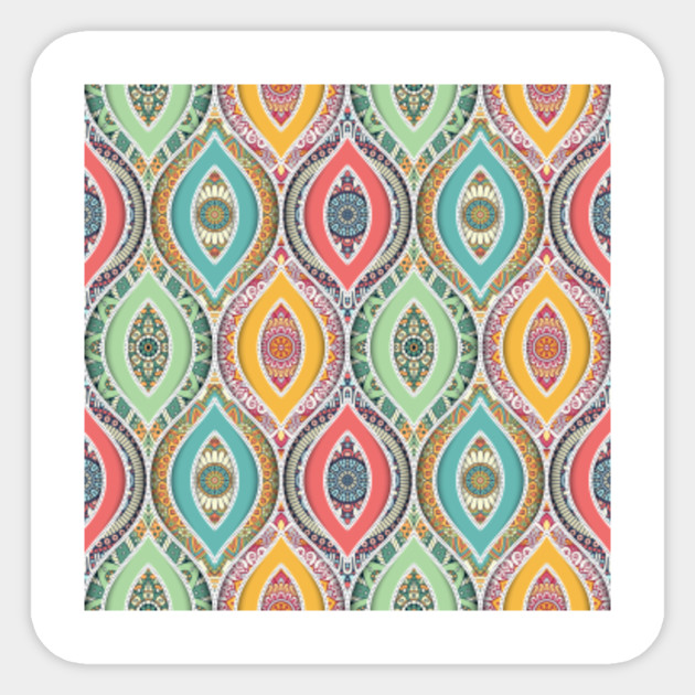 Boho Indian Hippie Boho Hippie Sticker Teepublic