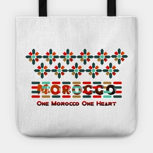 Morocco DNA One Morocco One Heart Proud Morish Tote