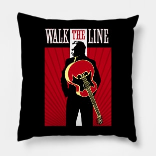 Black The Line Pillow