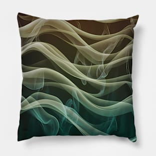 Abstract, Marble, Watercolor, Colorful, Vibrant Colors, Textured Painting, Texture, Gradient, Wave, Fume, Wall Art, Modern Art Pillow