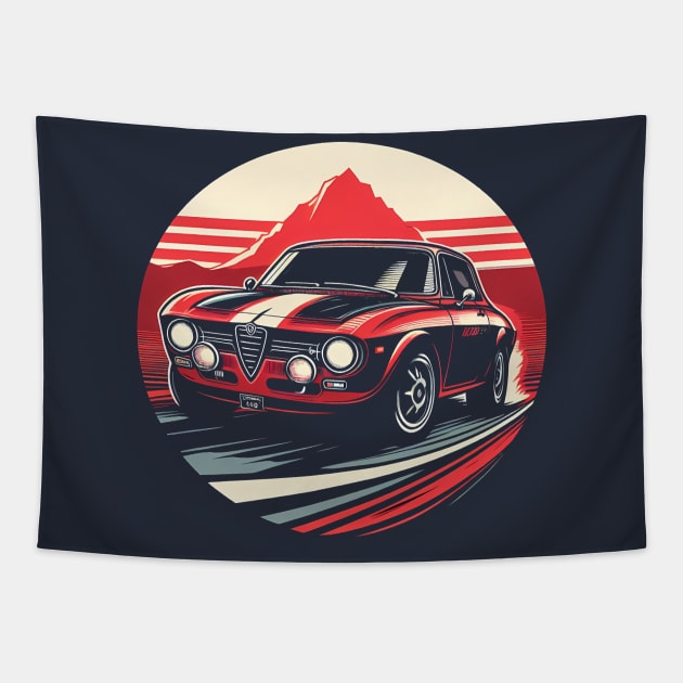 Alfa Romeo 2000 GTV Tapestry by TaevasDesign