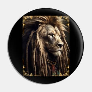 The Mighty Lion of Zion Pin