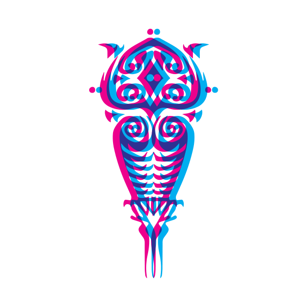 Risograph Raava & Vaatu by BundleBeeGraphics