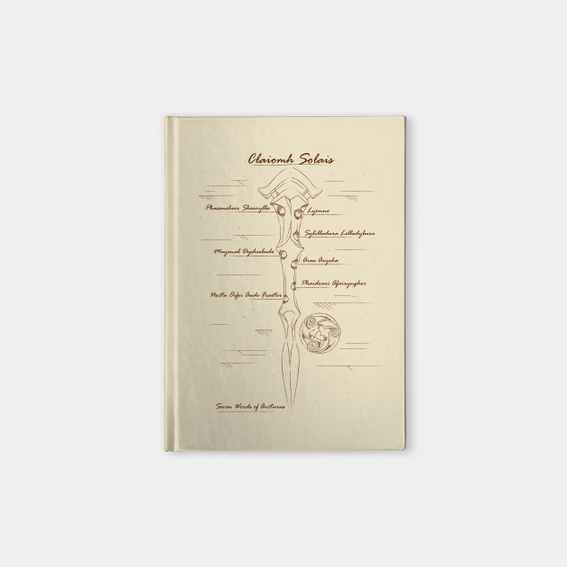 Seven Words Of Arcturus Little Witch Academia Notebook Teepublic