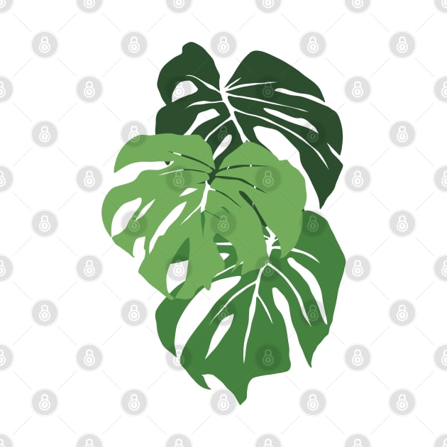 Monstera Leaves PLANTS-1 by itsMePopoi