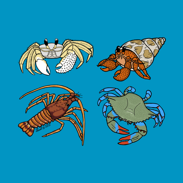 Crustaceans! by HonuHoney