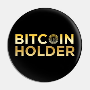 Bitcoin Holder Pin