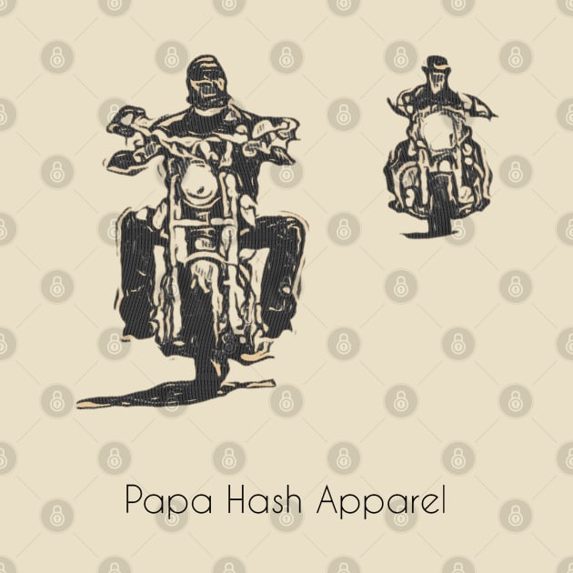 Papa Hash Apparel: Father and Son by Papa Hash's House of Art