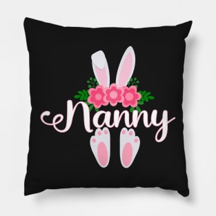 EASTER BUNNY NANNY FOR HER - MATCHING EASTER SHIRTS FOR WHOLE FAMILY Pillow