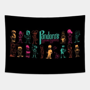 Characters in Widescreen | Pandora's Boxer Briefs Tapestry