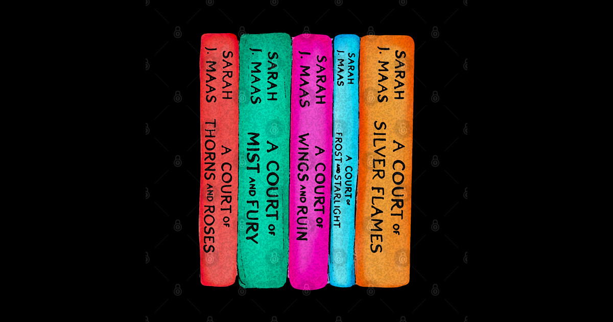 ACOTAR Book Series Acotar Sticker TeePublic
