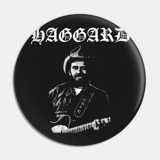 Merle Haggard Metal design Pin