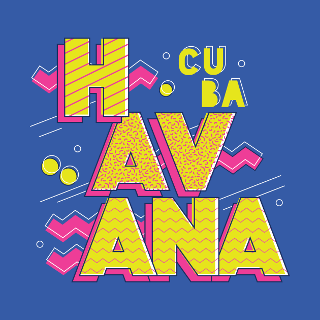 Retro 90s Havana, Cuba by SLAG_Creative