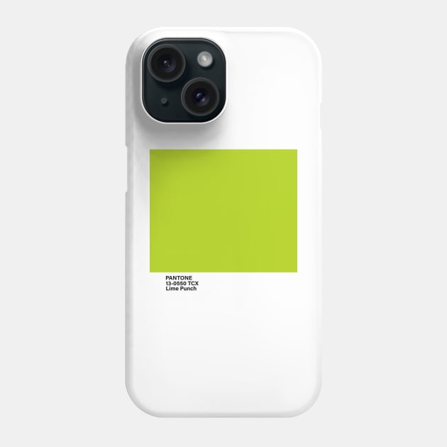 pantone 13-0550 TCX Lime Punch Phone Case by princessmi-com