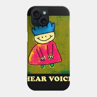I Hear Voices | Funny Demon Satan Child Phone Case